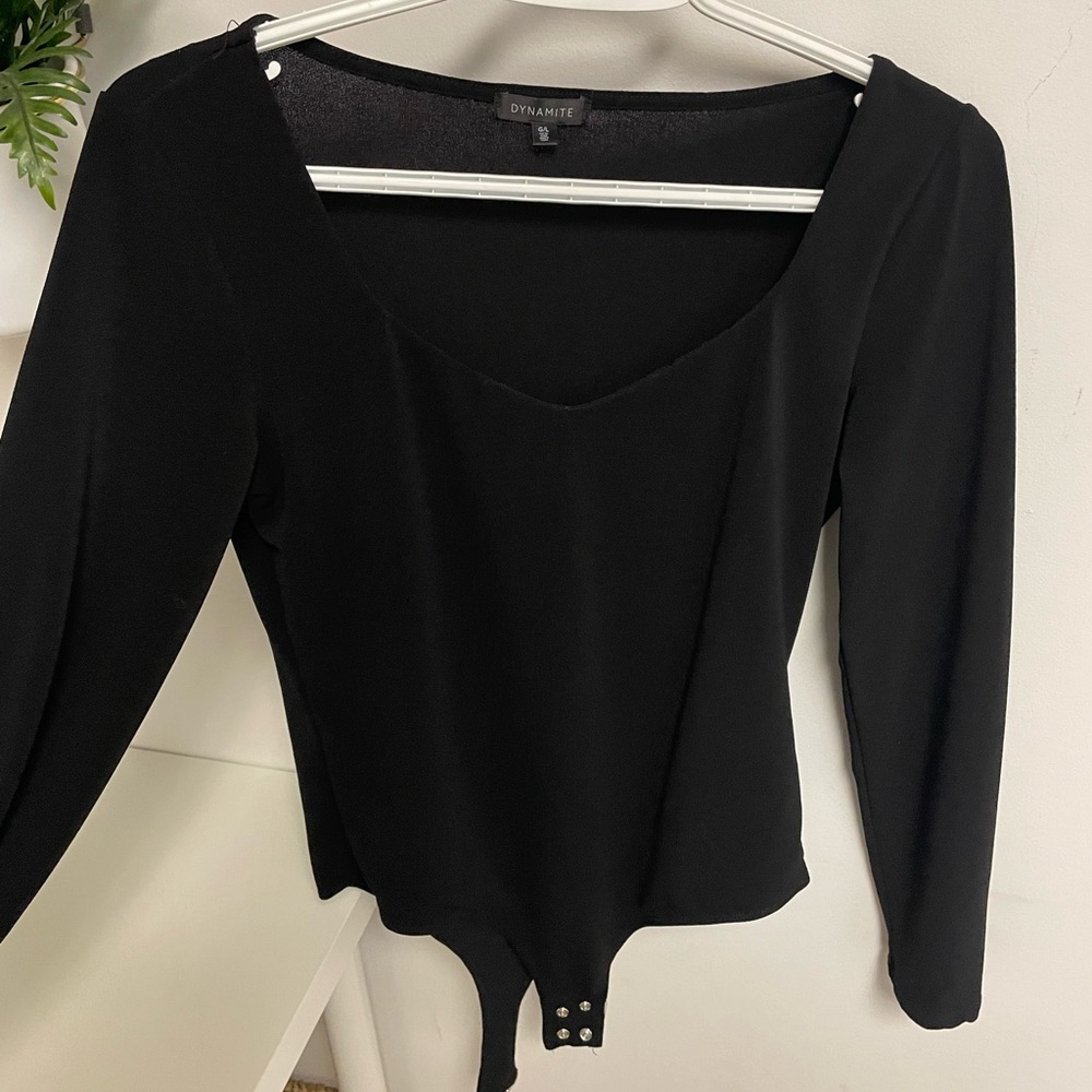 Dynamite Black Bodysuit